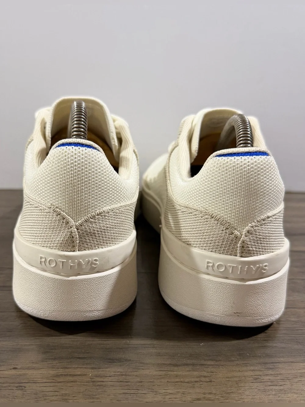 Rothy’s The Court Sand Dune Knit Sneakers Women’s Size W8